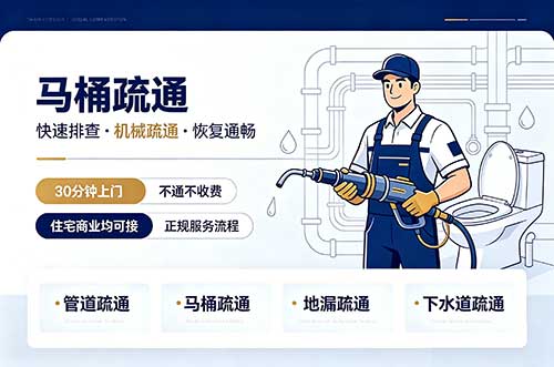 宝坻马桶疏通