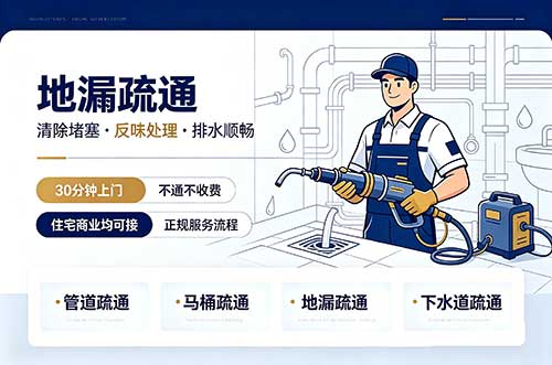 宝坻地漏疏通
