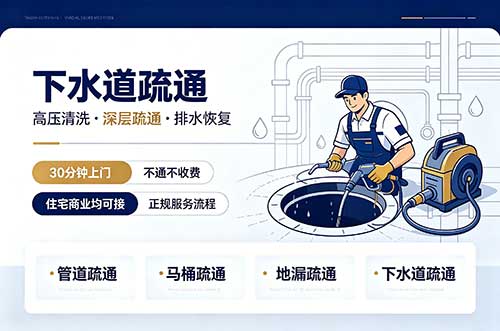宝坻下水道疏通